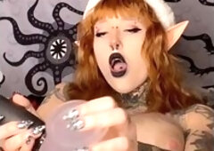 Santas Horny Little Elf Chronicles Goth Mommy Lilli