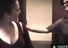 PURE TABOO Anal Mistresse Lena Paul Makes Prude Wife Jay Taylor See Her Take It Up The Butt