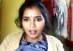 Gouthami reddy manthena showing pink bra and Big milky boobs in bedroom video viral