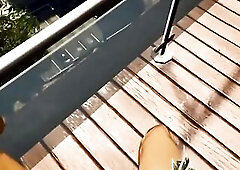 Trevor is Banging a Hooker during the time that other People are Watching 'em-GTA 5