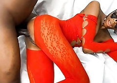 Tiny Black Amateur Mera Monster Knob Experience! (See full episode on sheer)