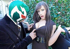 Horny Brunette Slut Gets A Huge Black Cock