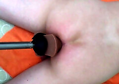 Deep Porked Booty by a Pound Machine with Fat Fuck Stick