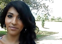 Hot Latina shemale never loses chance to get anus pounded by anybody