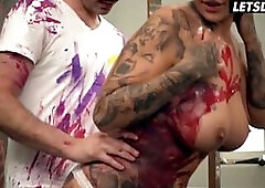 His Hands Went From the Paintbrush to My Breasts to My Butt... I Wanted Him to Rip My Pants Off