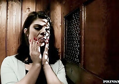 Sweet POV fuck with a long-legged brunette Lucia Love