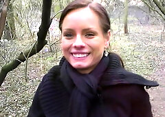 Bleak scenery blowjob