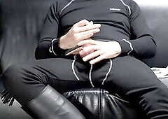 Busy, big mushroom head, hairy gay men