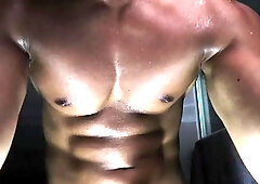POINT OF VIEW: French beau attempting rock hard to pummel with sweat rain