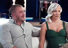 Candice And Chris - Blonde Hotwife Takes Monster Bbc