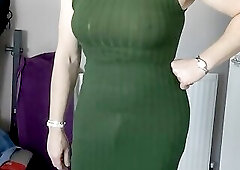 Can't hide my tranny bulge