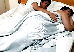 Stepson sharing daybed stepmon for voyage