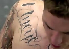 Gay Jack Dye passionate kiss and anal fun time with hunk Zak Bishop