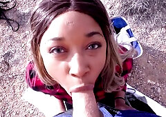 4K- Cum see me get drilled in the desert by a white ramrod Nina Rivera