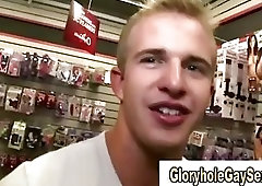 Straight man duped at gloryhole