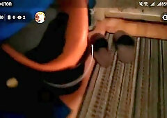 Artem Sam Sebe Lizhet Nogi Drochit Nogami Sam Sebe Na Translyacii Self Suck Autofellatio Self Footjob