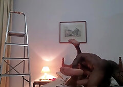 Toying around with my gay-for-pay neighbor