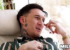 MILF Dana Levy Smokes Then Rides Tattooed Stud