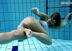 Fascinating tootsie at swimming pool teen (18+) scene
