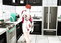 Free - Aged woman catches her stepson masturbating in his room and suggests to aid him by having sex with him