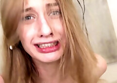 NEW! Sasha Paige Takes Big Penis in Booty - Anal Orgasm - Anal Gape