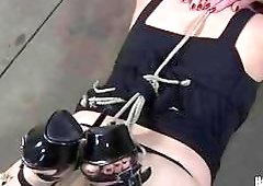 Slave Elise Graves begs for more punishment BDSM bondage porn