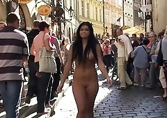 Amateur skater girl outdoor in public fucking for money