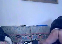 Papa Giorgio cums over for a visit and cums in my ass 3