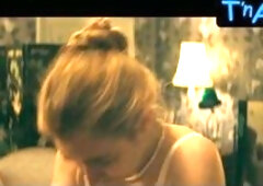 Imogen Poots Underwear Scene  in Hedda