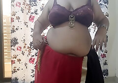 Horny Indian Naughty Bride Getting Ready For Her Suhaagrat