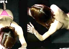 Screwing right on Jessica! That's how u do gloryholes!