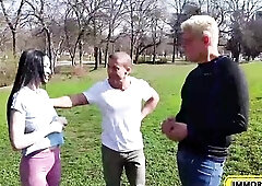 mother I'd like to fuck Had Joy Getting Drilled On Public