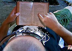 Esmeralda Moon Seduces A Cave Dude