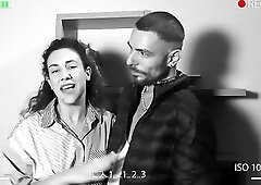 Ravishing-faced bitch gets dominated by a disabled dude (Part 1)