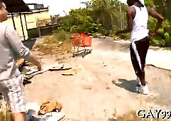 Torrid bi-racial cub hookup