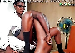 (MDX) TEEN WITH CREAMY SNATCH TAKING HARDCORE BANG ON OFFICE TABLE