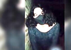 Trans teen touch outdoor