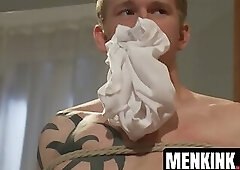 Harsh Ricky Sinz anally penetrated me while TIED and SUSPENDED