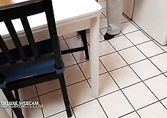 German golden-haired with real low saggy bazookas is a livecam whore