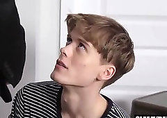 Daddy finds out his step-son is gay