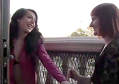 g/g she-creatures sixtynining before assfuck