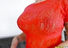 She Has Dick Sucking Red Lipstick On