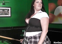 BBW Secret - pool table smut