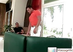 Jack Solawes gets his nice ass massage