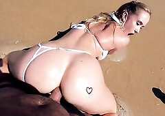 SecretCrush4K - we Screwed out in the Open on a Public Beach