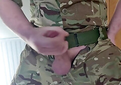 Deep-Throating a STRUNG UP SOLDIER Pipe - Switch Roles POINT OF VIEW Blow-Job