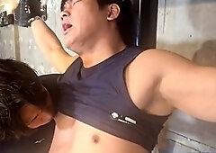 Jocks, threesome, dt