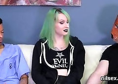 Randy nympho is brought in anal hole assylum for painful treatment