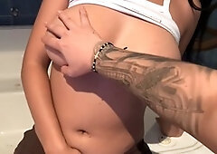 Chicas hermosas, chicas desnudas, internal cumshot