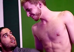 The Gay Office - Seth Stark impressed by big dick Diego Sans